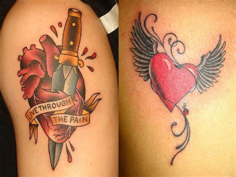 This content is imported from instagram. 15 Fabulous Heart Tattoo Designs With Images | Styles At Life