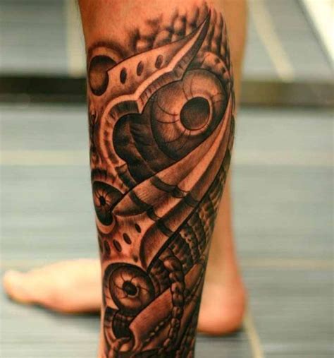 Discover 69 Mechanical Leg Tattoo Best Incdgdbentre