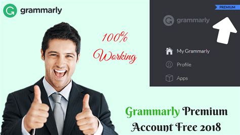 Head over to grammarly landing if you want to use grammarly premium free account on your mobile device, then check this out. Free Grammarly Premium Account Method #1 2019 - Tech 2 ...