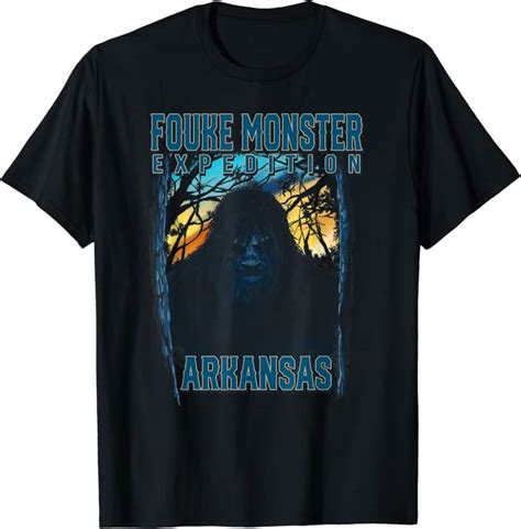 Fouke Monster Expedition Arkansas Boggy Creek Monster T Shirt Clothing