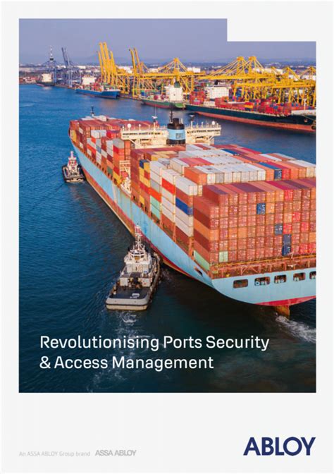 Abloy UK Launches Whitepaper Revolutionising Ports Access Control
