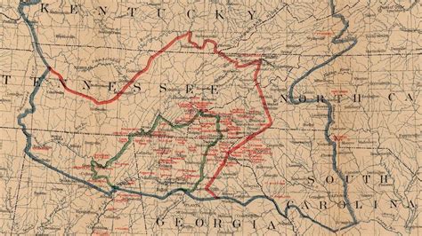 Watch The Old Cherokee Country Vanish Off The Map Cherokee Cherokee