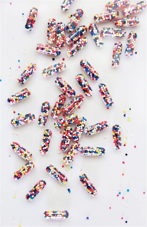 Diy Sprinkle Pills A Bubbly Life Diy Sprinkles Sprinkles Glitter