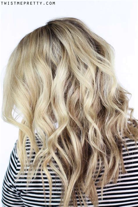 Today's article will once in a ponytail, make ringlets in the tail using an iron. How To: Soft Waves Using a Curling Wand - Twist Me Pretty