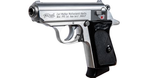 Walther Ppk Stainless Semi Automatic Pistol Frontier Arms