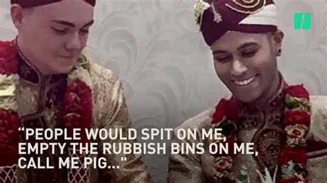 First Gay Muslim Wedding Takes Place In Uk And The Grooms Couldnt Look