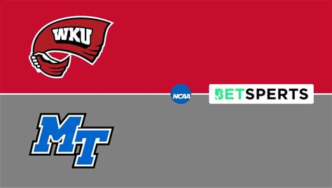 Western Kentucky Vs Middle Tennessee Prediction Picks And Start Time