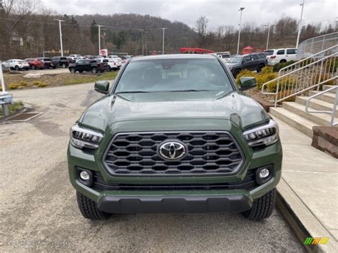 2021 Army Green Toyota Tacoma Trd Off Road Double Cab 4x4 140715412