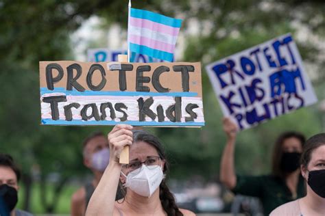 Transgender Texans Allies Rally At Capitol Against Bills Targeting Gender Affirming Care