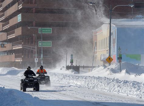 Incredible sights from Newfoundland after 30" of snow fall in record