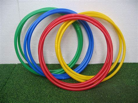 Childs Small Hula Hoops Plastic Circular Hoops 46cm 12 Pack Amazon