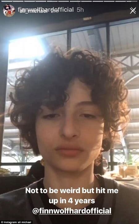 Finn Wolfhard Spoke About Controversial Instagram Posted By Model Ali