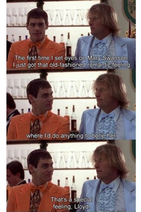 A Special Feeling Indeed Lloyd Christmas Movie Quotes Funny Funny