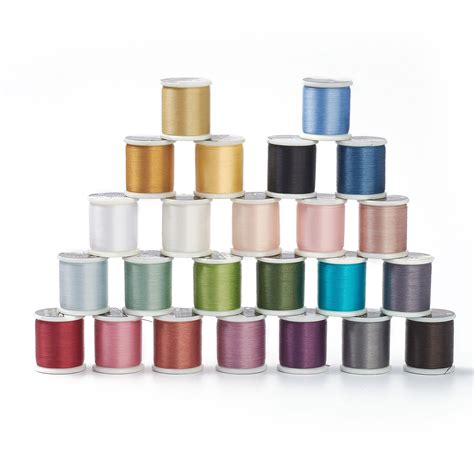 Miyuki Beading Nylon Thread B Mixed Colour Set Of 24 Rolls