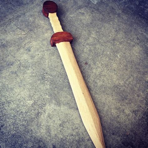 Handmade Roman Gladius Wooden Sword By Woodcraftbyrick On Etsy