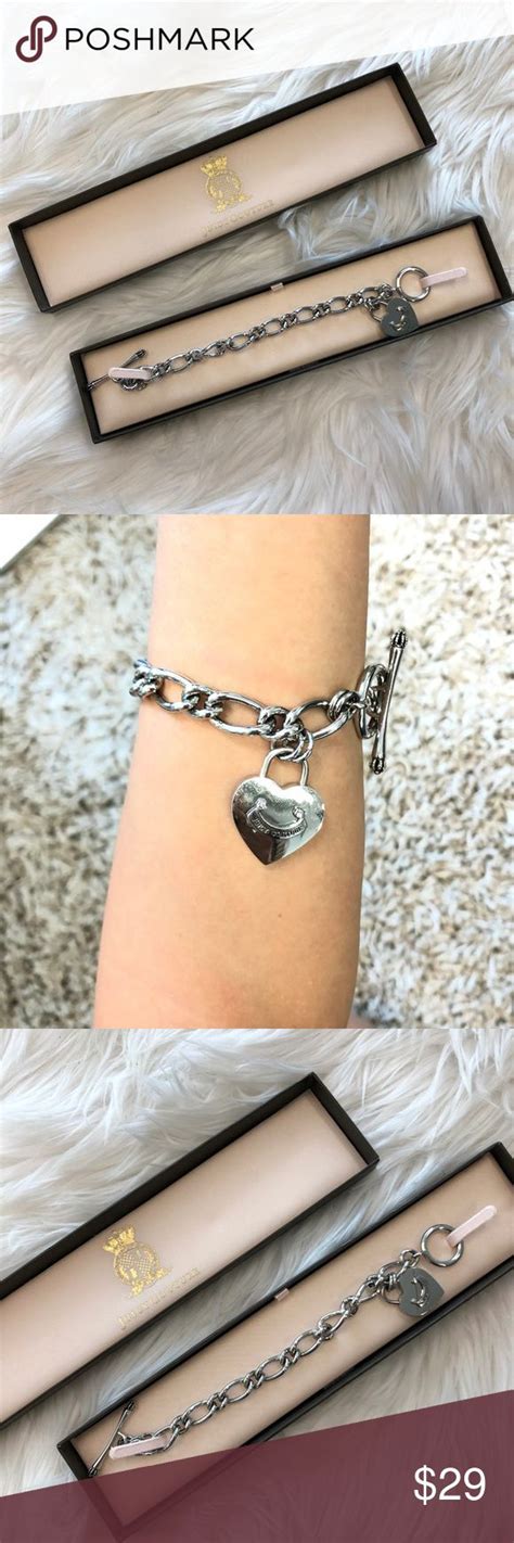 Nwt Juicy Couture Silver Bracelet Nwt And Comes With Box Juicy Couture