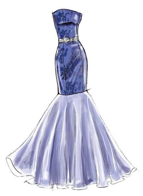 M6838 In 2021 Fashion Illustration Dresses Fashion Drawing Dresses