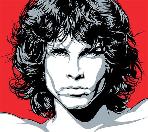 Jim Morrison Vector Vector Art Pinterest Jim Morrison