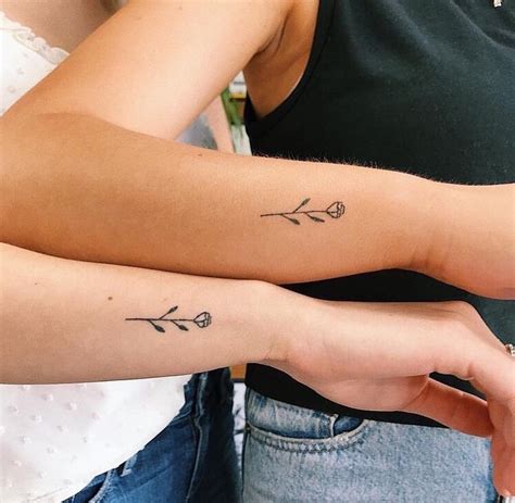 Another way to celebrate such event as having somebody so close in your life, as love, unfortunately, can sometimes vanish, but friendship will remain with you forever. 22 Cute Friendship Tattoos for girls | Tiny Tattoo inc