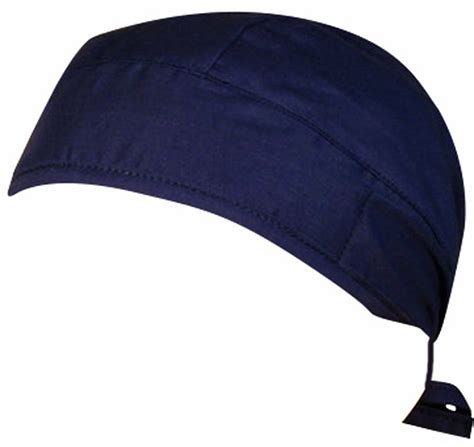 Navy Blue Surgical Scrub Cap W Sweatband Made In The Usa Doctors