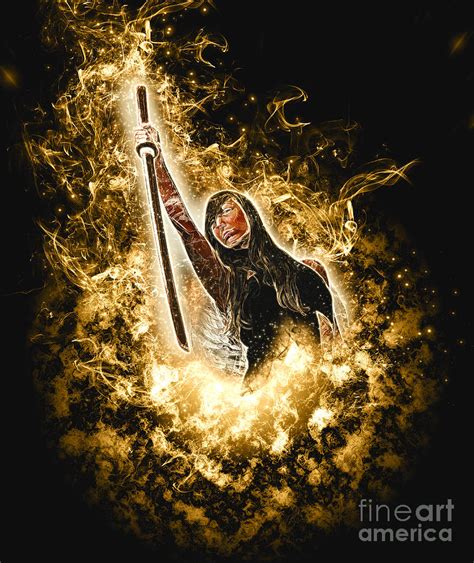 Avenging Angle With A Flaming Sword Photograph By Humorous Quotes
