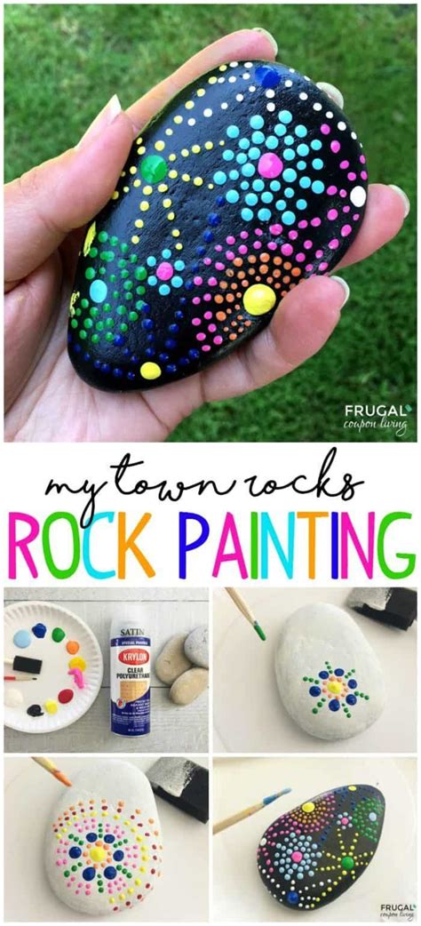 My Town Rocks Rock Painting Ideas Rock Painting Ideas Easy Rock