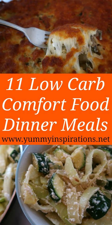 26 dinners to lower cholesterol & support healthy aging. 11 Easy Low Carb Comfort Food Recipes | Healthy recipes ...