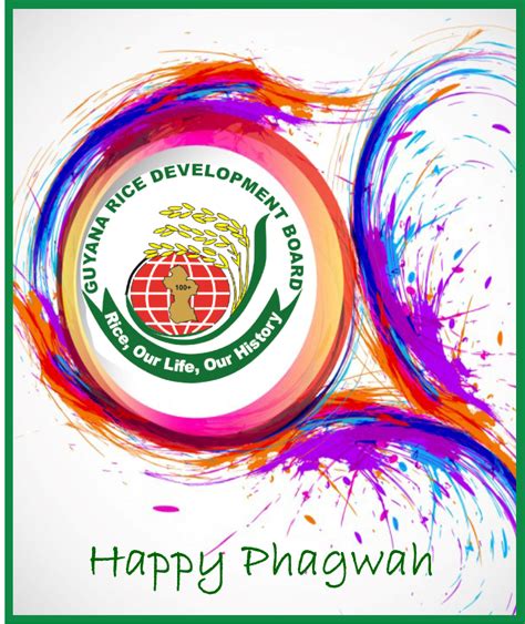 Happy Phagwah From The Management And Staff Of Grdb Guyana Rice