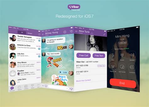 Viber Updates Ios App With Redesigned User Interface
