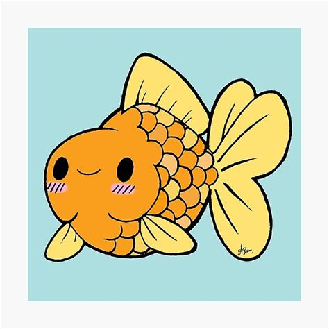 Ryukin Goldfish Wall Art Redbubble