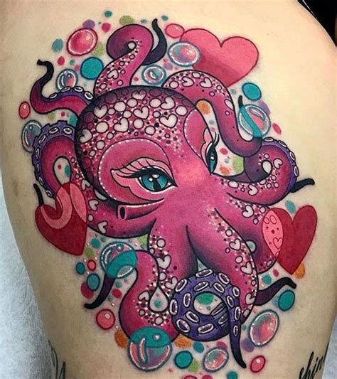 Octopus Tattoo Mermaid Tattoos Octopus Tattoo Design Girly Tattoos