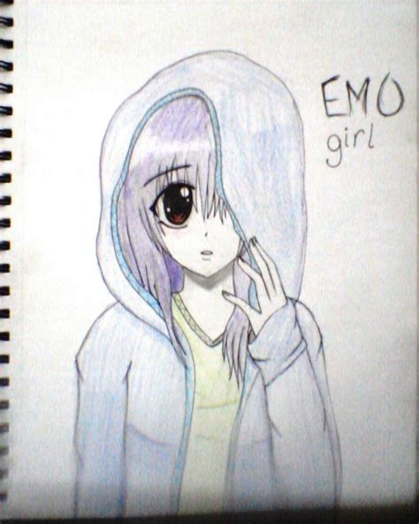 Easy Emo Drawing At Getdrawings Free Download