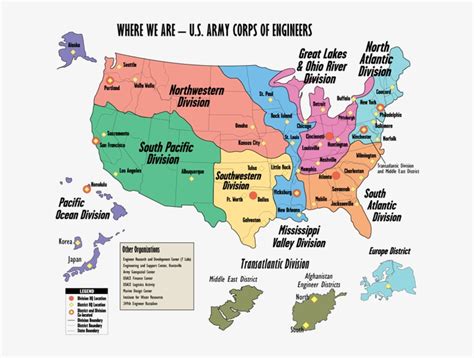 Us Army Bases In Usa Map