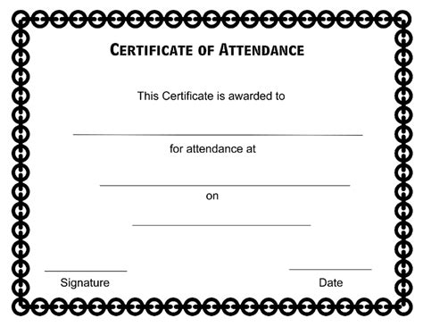 Certificate Of Attendance Fillable Printable Pdf Forms Regarding Sexiz Pix