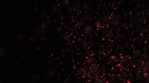 Abstract Animation Red Particles Background Free Stock Video Footage