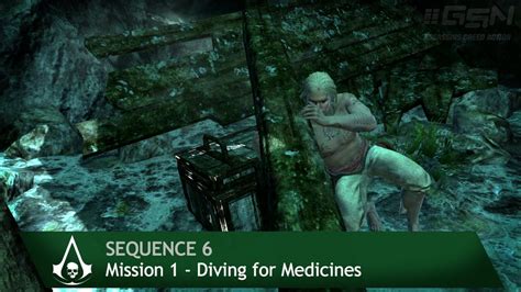 Assassin S Creed Black Flag Sync Diving For Medicines