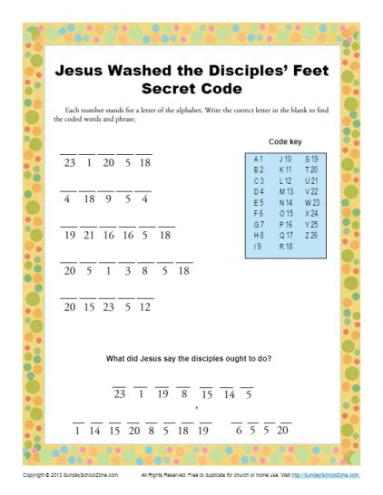 Jesus Washed The Disciples Feet Archives Page 2 Of 2 Childrens