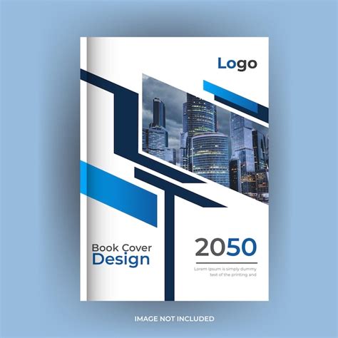 Premium Vector Corporate Book Cover Design Template