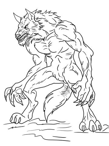 High quality free printable werewolf fantasy and mythology. Ausmalbild: Ben 10 Werwolf | Ausmalbilder kostenlos zum ...