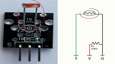 Ky Photoresistor Module Youtube