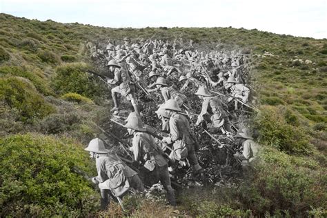 Gallipoli Campaign Overlay Images Show The First World War Battlefield