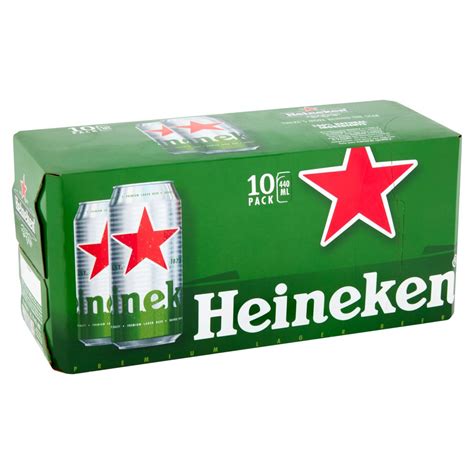 Heineken Premium Lager Beer Can 10x440ml Best One