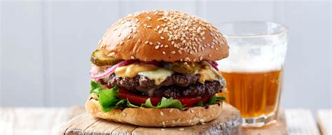 A touch of cream and a light brush of butter on the outside. 19 Best Burger Recipes - olive magazine