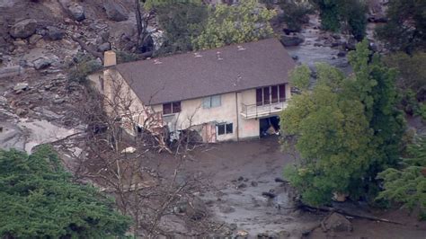 Aerial View Shows Aftermath Of Deadly Flooding And Mudslides In