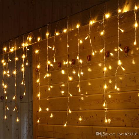 320 Led Droop Curtain Icicle Python String To Bytes Lights For Indoor