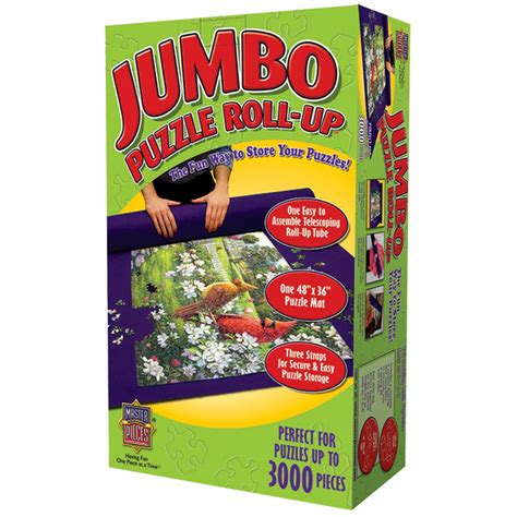 Hold pieces in place and travels with you. MasterPieces Jumbo Puzzle Mat Roll Up
