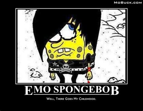 Emo Spongebob By Animedevil99 On Deviantart