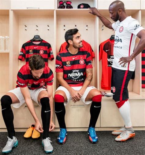 Jerseys, shorts, polos, jackets, accessories and merchandise. New WSW Jersey 2015-2016- Nike Western Sydney Wanderers ...
