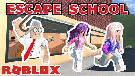 Roblox Escape The School Obby Escape Detention All Stages 🏫