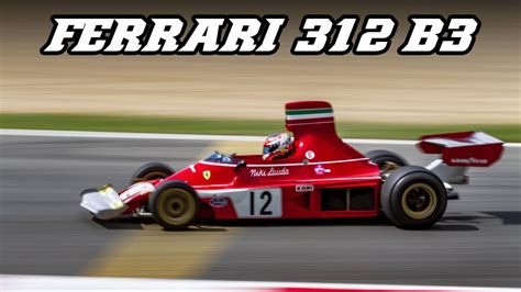 1974 Ferrari 312 B3 Driven On The Limit Youtube